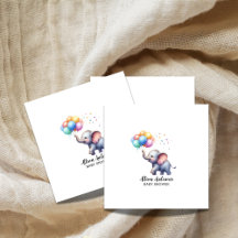 Bebisdusch för småjordnöt baby elefant