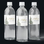 Bebisdusch för Winter Julgran Vattenflaskor Etikett<br><div class="desc">Öka din babydusch med vår charmerande Baby Det är Kall utanför Flaska-etiketten som kan skrivas ut. Med vackra motiv från baby lägger de här anpassadena till lite stollig vid evenemanget. Anpassa för att skapa en underbar atmosfär som gör dina förfriskningar lika trevliga som de fräschar upp! BS563</div>