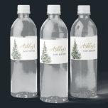 Bebisdusch för Winter Julgran Vattenflaskor Etikett<br><div class="desc">Öka din babydusch med vår charmerande Baby Det är Kall utanför Flaska-etiketten som kan skrivas ut. Med vackra motiv från baby lägger de här anpassadena till lite stollig vid evenemanget. Anpassa för att skapa en underbar atmosfär som gör dina förfriskningar lika trevliga som de fräschar upp! BS563</div>