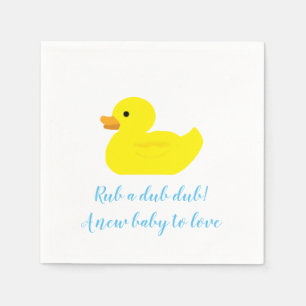 Bebisduschen Baby Napkins Anka Party Pappersservett