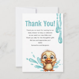 Bebisduschen bassäng Party Tack Kort