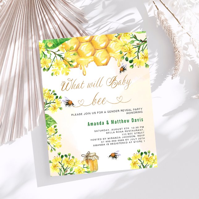 Bebisduschens gender för gult avslöjar förälder (Skapare uppladdad)