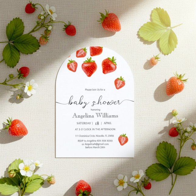 Bebisens inbjudan till baby shower.   (Skapare uppladdad)