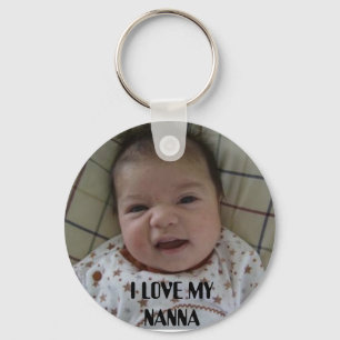 bebiset ÄLSKAR JAG MIN NANNA Nyckelring
