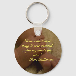 bebisfotkeychain nyckelring