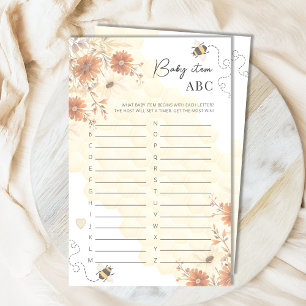 Bebishonung Boho babykläder ABC-spel
