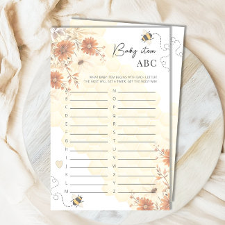 Bebishonung Boho babykläder ABC-spel