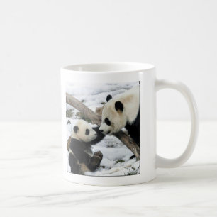 bebispanda och mamma kaffemugg