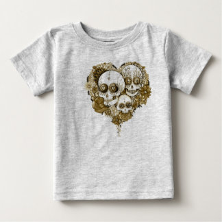 bebissockerskalle som beklär tatueringstilvintage tröja