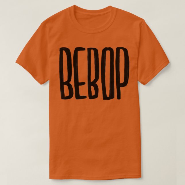 Bebop Jazz Music T Shirt (Design framsida)