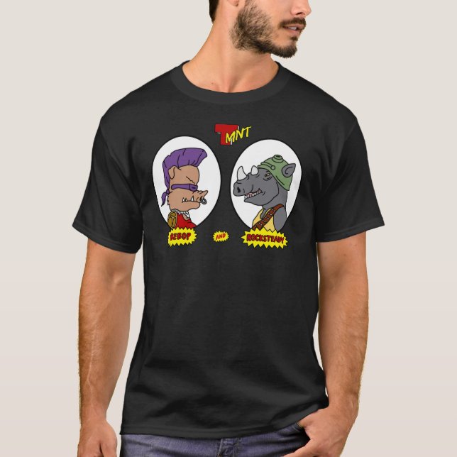 Bebop och Rocksteady Essential T-Shirt (Framsida)