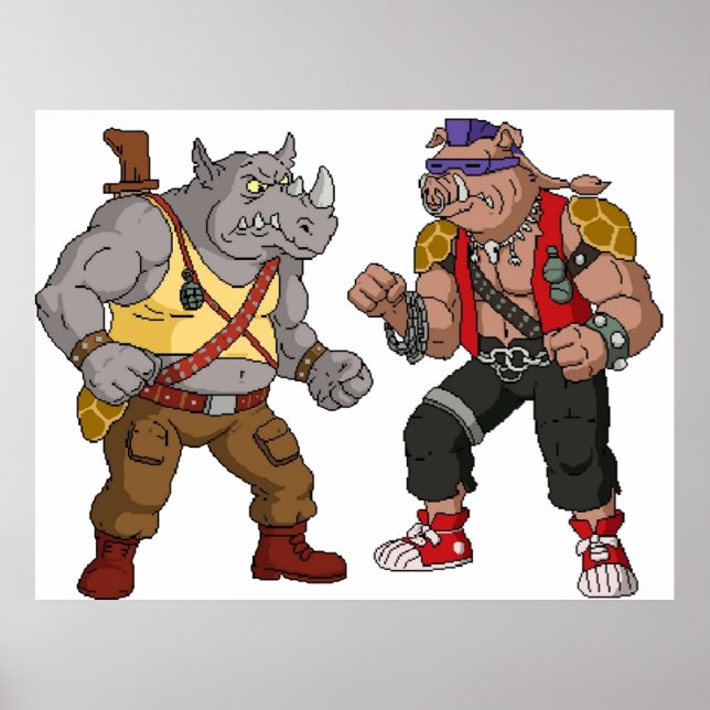 Bebop Rocksteady - Lustigt stort tryck (Framsidan)