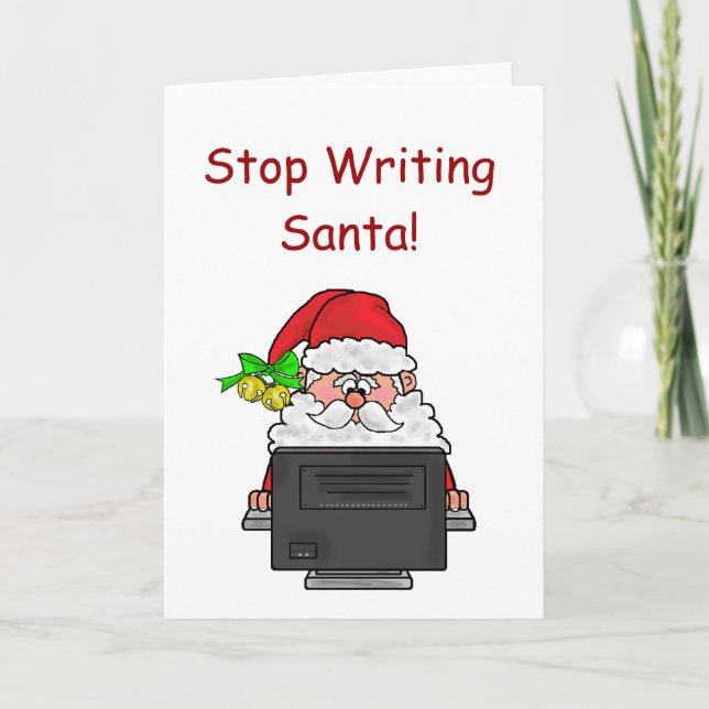 Bebos julkortet i Nordpolen Helgkort (Framsida)