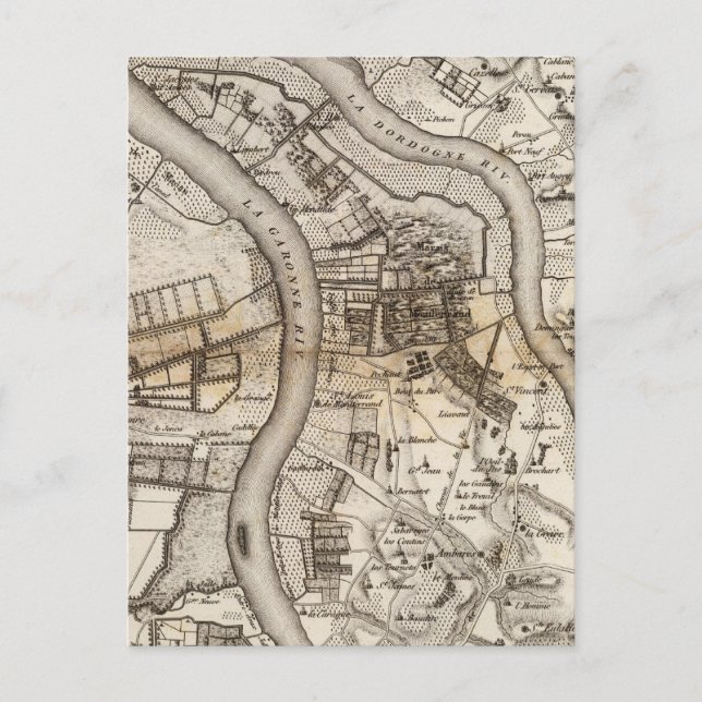 Bec d'Ambes Vykort (Framsida)