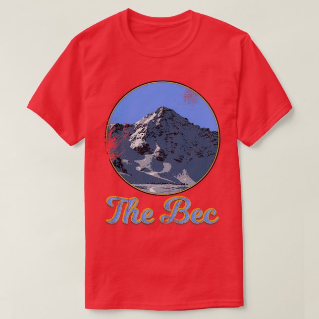 Bec des Rosses T Shirt (Design framsida)