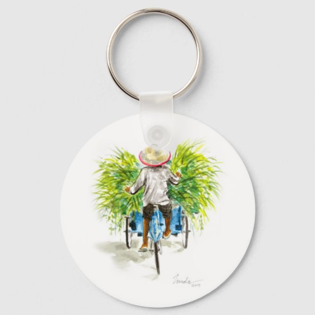 Becak Nyckelring (Framsida)