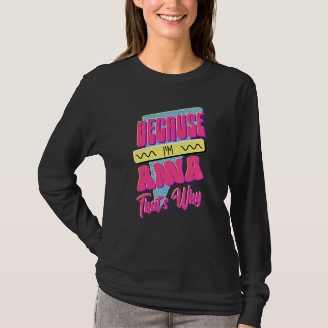 Because I'm Anna That's Why T Shirt (Framsida)