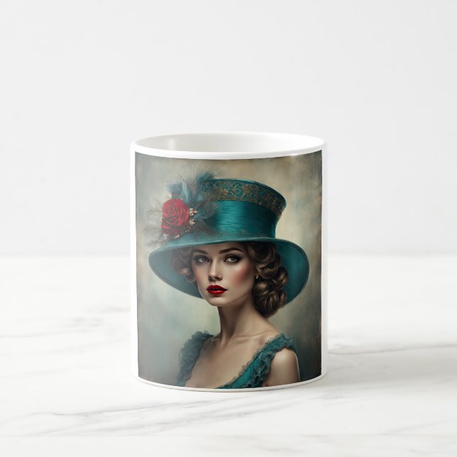 Becca A Loful Art Deco Dam Kaffemugg (Center)
