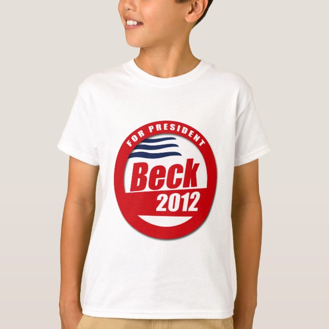 Beck 2012 knäppas t-shirt (Framsida)