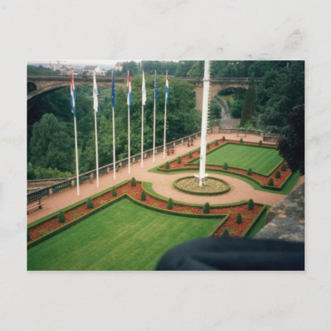 Beck Bastion - Luxemburg City Vykort (Framsida)