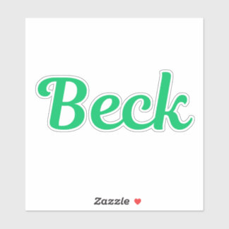 Beck Klistermärken