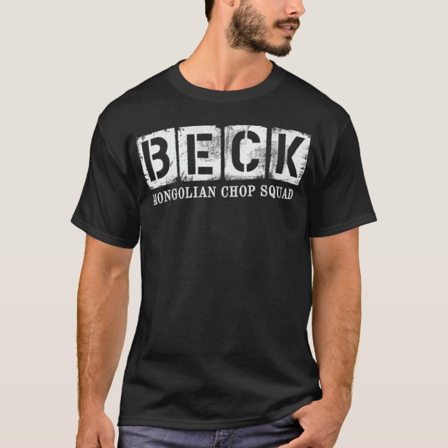 Beck Mongolian Chop Squad african safari - T Shirt (Framsida)