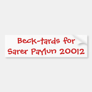 Beck-tards för Sarer Paylun 20012 Bildekal