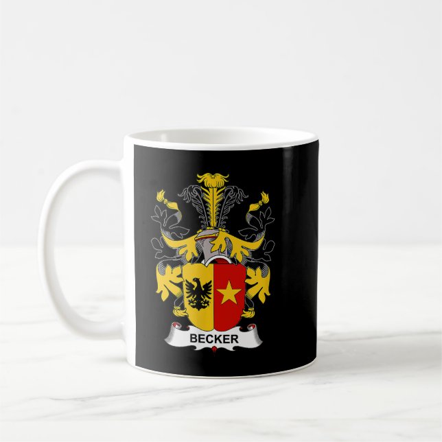 Becker Jackar Arm Family Crest Kaffemugg (Vänster)