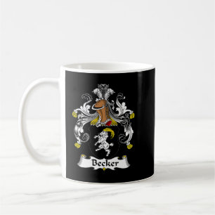 Becker Jackar Arm Family Crest Premium Kaffemugg