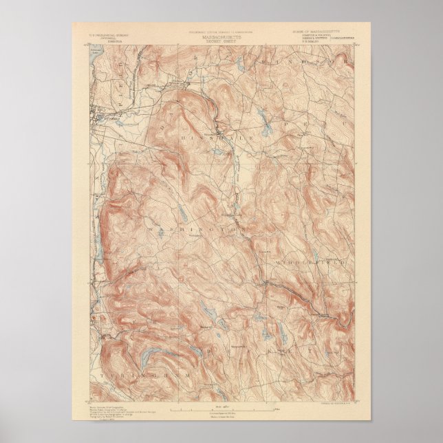 Becket, Massachusetts Poster (Framsidan)