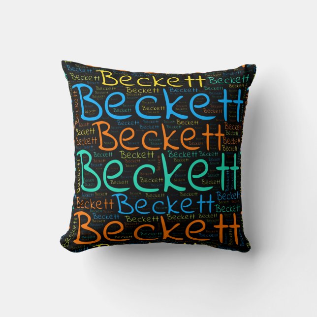 Beckett Kudde (Framsida)