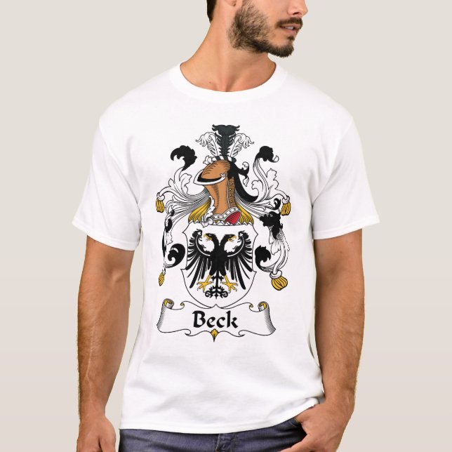 Beckfamiljvapensköld Tee (Framsida)