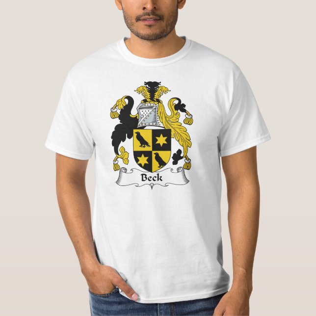 Beckfamiljvapensköld Tee (Framsida)