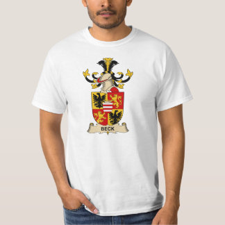 Beckfamiljvapensköldar Tee