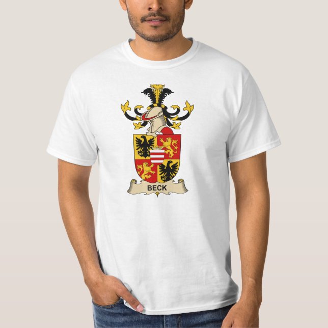 Beckfamiljvapensköldar Tee (Framsida)