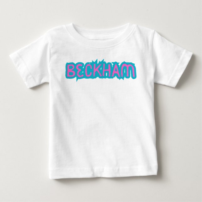 Beckham småbarnsskjorta t shirt (Framsida)