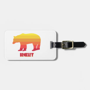 Beckley Väster Virginia Rainbow Bear Bagagebricka
