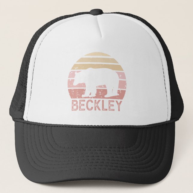 Beckley Väster Virginia Retro Bear Keps (Framsida)