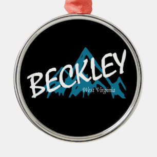 Beckley West Virginia Berg Julgransprydnad Metall