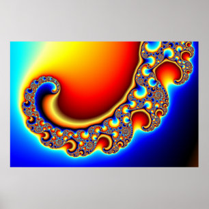 Beckoning - Fractal Poster