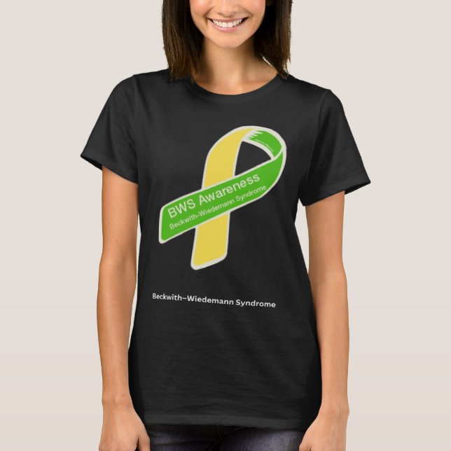 Beckwith Wiedmann Syndrome Understanding and Aware T Shirt (Framsida)