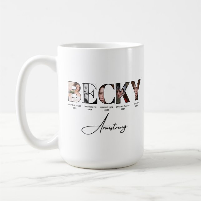 Becky Armstrong FreenBeky - Gap serien Kaffemugg (Vänster)
