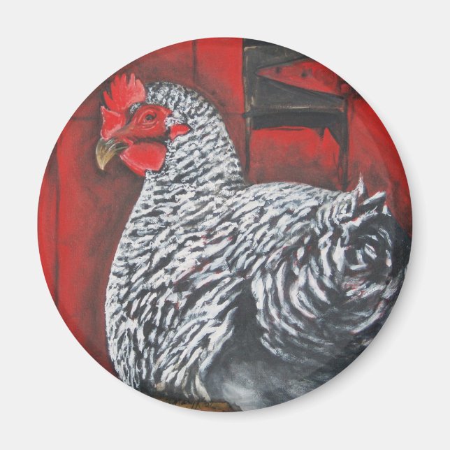 Beckys Chicken Magnet (Framsidan)