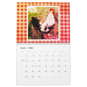 Becky's Farmhouse Calendar Fotografi Kalender