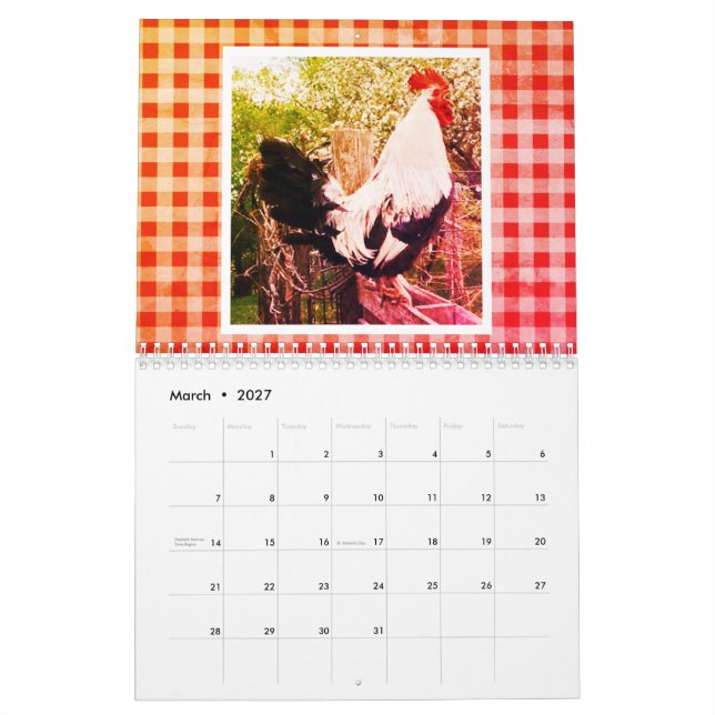 Becky's Farmhouse Calendar Fotografi Kalender (Mar 2027)
