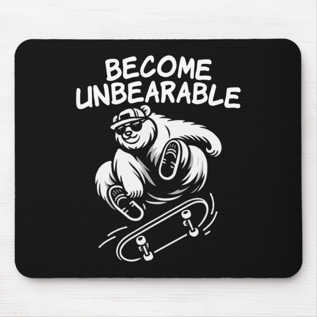 Become Unbearable Funny Skateboarding Bear Meme  Musmatta (Framsidan)