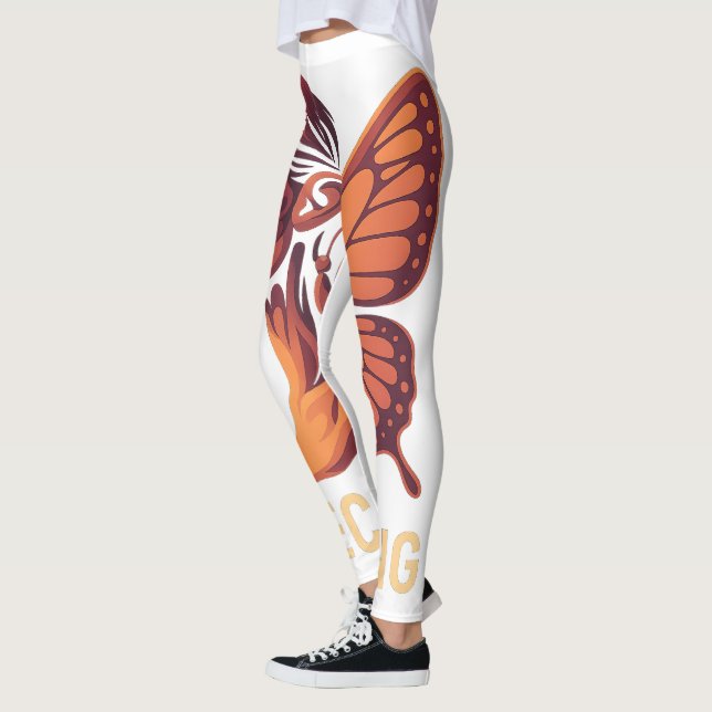 Becoming Light – Human Metamorphosis Design Leggings (Vänster)
