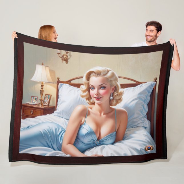 Bed är bara AI-konceptet Bra av Xzendor7 Fleecefilt (På plats)