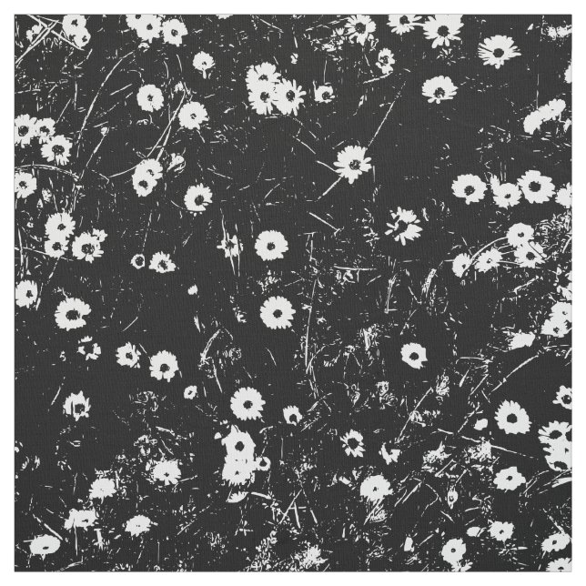 Bed av Daisy HC - Svartvitt Tyg (Provkarta)