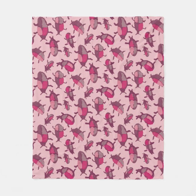 Bed Beetle Fleecefilt (Framsidan)